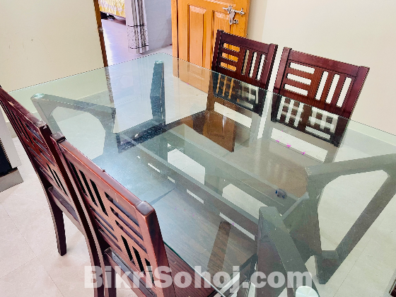 NAVANA Brand wooden Dining Table & Chair